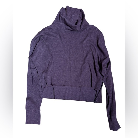 American Eagle Outfitters Plum Knit Top - Picture 1 of 4